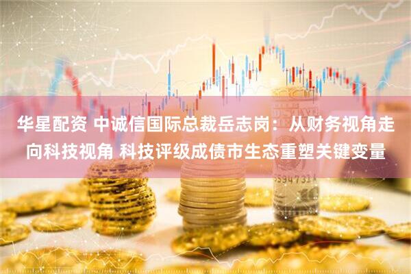 华星配资 中诚信国际总裁岳志岗：从财务视角走向科技视角 科技评级成债市生态重塑关键变量