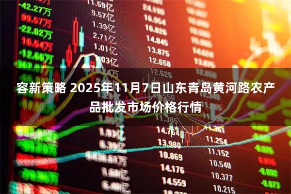 容新策略 2025年11月7日山东青岛黄河路农产品批发市场价格行情